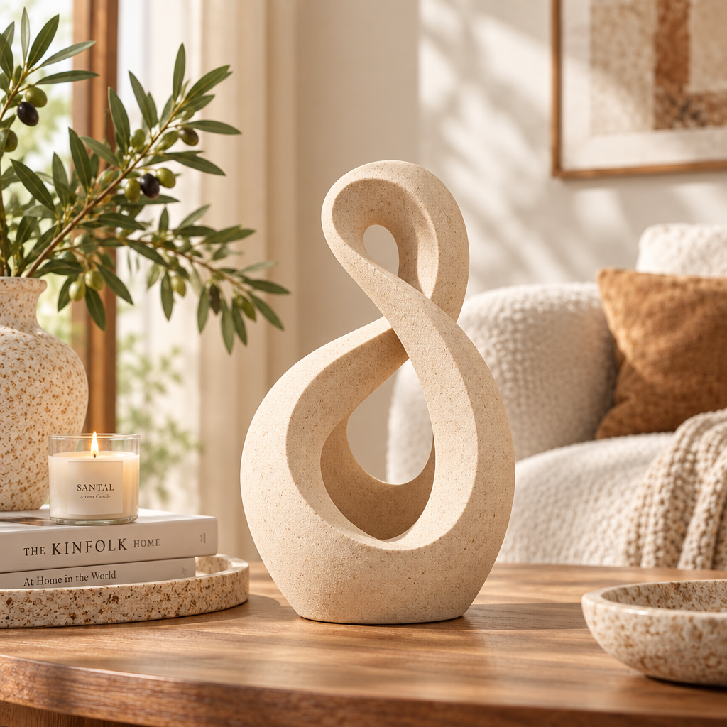 melzqaro™ Looped Abstract Decorative Sculpture — image 5