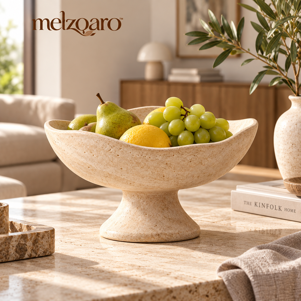 melzqaro™ Sculptural Pedestal Display Bowl — image 3